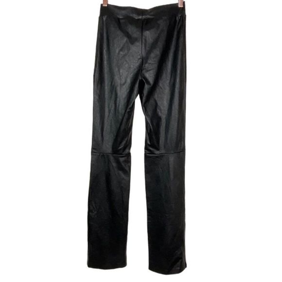 Commando Faux Leather Split Front Pants NWT - Picture 4 of 6